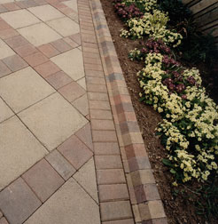 kerbsett patio edging